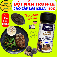 Bột Nấm Cục Truffle La Sicilia 50g - Gia Vị Truffle Cho Mì Ý, Beefsteak & Nhà Hàng