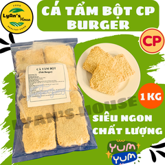 Cá Burger CP 1kg (18-20 Miếng) - Fish Burger