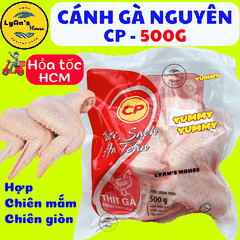 Cánh Gà CP 500g - Chicken Wing Frozen Cho Quán Ăn & Gà Chiên Giòn
