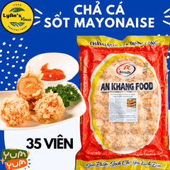Cốm Cam An Khang 500g (35 Viên) - Món Ăn Vặt Chiên Giòn Cho Quán Ăn