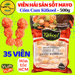 Chả Cá Sốt Mayonnaise Kitkool 500g (35 Viên)