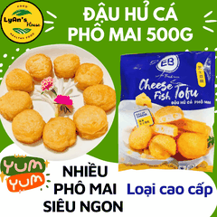 Đậu Hủ Cá Phô Mai EB 500g - Fish Tofu Cheese Cho Lẩu