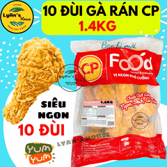 Đùi Gà Rán CP 1.4kg (10 Cái) - Fried Chicken Tẩm Vị Sẵn