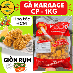 Gà Karaage Chiên Giòn CP 1kg - Fried Chicken Gà Viên Cho Quán Ăn