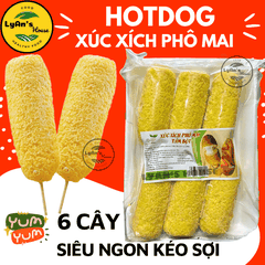 Hotdog Xúc Xích Phô Mai 500g (6 Cây)