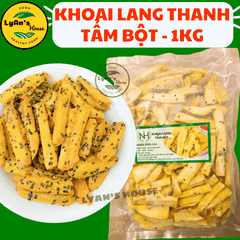 Khoai Lang Tẩm Bột 1kg - Món Ăn Vặt Chiên Giòn