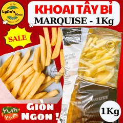 Khoai Tây Bỉ Marquise Cọng 10mm 1kg - French Fries