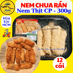 Nem Chua Rán CP 300g (12 Cái) - Món Ăn Vặt Chiên Giòn & Bún Đậu Hà Nội