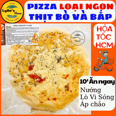 Pizza Bò Bắp 15cm 135g - Pizza Mini