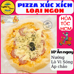 Pizza Xúc Xích 15cm 135g - Pizza Mini