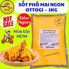 Xốt Phô Mai Otoki 1kg - Cheese Sauce Ottogi Cho Gà Rán & Đồ Ăn Vặt