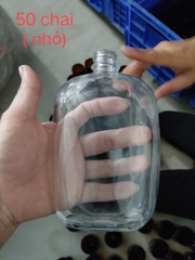 CHAI THỦY TINH DẸP NHỎ