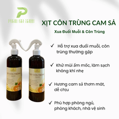 Xịt côn trùng cam sả 500ml - GD