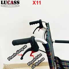 Xe lăn du lịch bánh đúc nhỏ Lucass X11