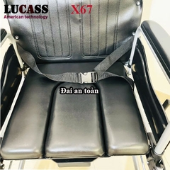 Xe lăn đa năng, bánh căm Lucass X67