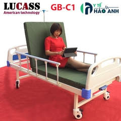 Lucass GB-C1 Chức năng chính - 1 Tay quay điều khiển - nâng đầu từ 0
