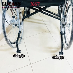 Xe lăn đa năng, bánh căm Lucass X67