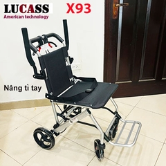 Xe lăn du lịch bánh đúc Lucass X93