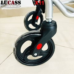 Xe lăn du lịch bánh đúc nhỏ Lucass X11