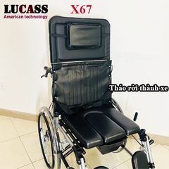 Xe lăn đa năng, bánh căm Lucass X67