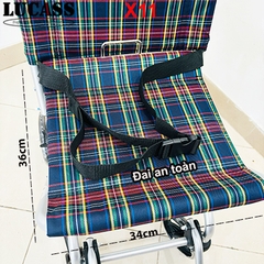 Xe lăn du lịch bánh đúc nhỏ Lucass X11
