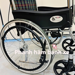 Xe lăn gọn nhẹ (13kg), bánh mâm Lucass X96B