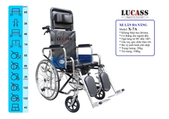 Xe lăn tay đa năng Lucass X-7A