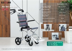 Xe lăn du lịch bánh đúc nhỏ Lucass X11