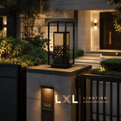 Đèn trụ cổng ngoài trời LL-CNC005 | LXL Lighting