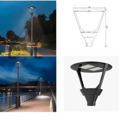 Đèn Cột sân vườn LXL-SV006