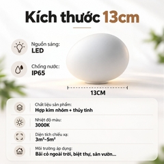 Đèn Quả Trứng Sân Vườn LL-DC02