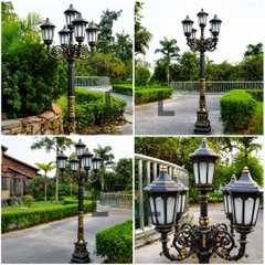 Cột Đèn Cảnh Quan 5 Đầu LXL Versailles