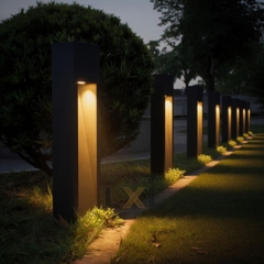 Đèn Bollard Hộp Vuông LL08