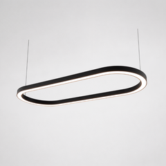 Đèn Thả Hình Oval Nhôm Profile