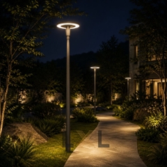 Đèn Cột Cảnh Quan Ring LED Kín LXL-SV003