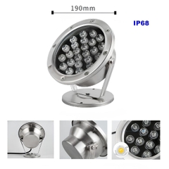 Đèn led âm nước LXL-UG821-24W