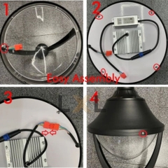 Đèn Cột sân vườn LXL-SV009
