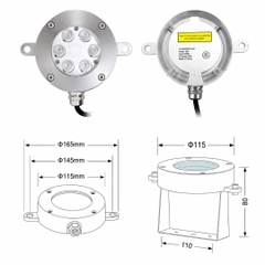 Đèn Âm Nước LXL 94261  - 6W
