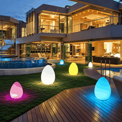 Đèn Quả Trứng Trang Trí Cảnh Quan LL-DC03