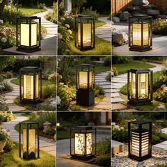 Đèn trụ cổng ngoài trời LL-CNC004 | LXL Lighting