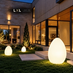 Đèn Quả Trứng Trang Trí Cảnh Quan LL-DC03