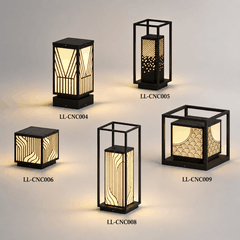 Đèn trụ cổng ngoài trời LL-CNC004 | LXL Lighting