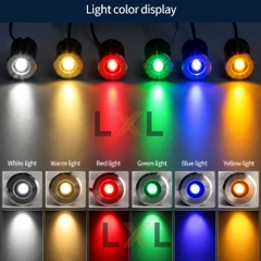 Đèn Âm Đất LXL-UG08-1W -2W-3W