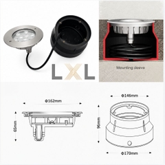 Đèn Âm Nước LXL 94761 -6W