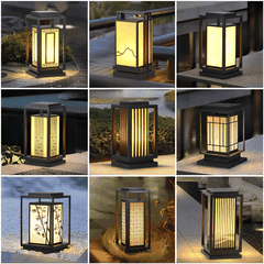 Đèn trụ cổng ngoài trời LL-CNC008 | LXL Lighting