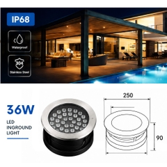 Đèn led âm nước LXL-UW01-36W