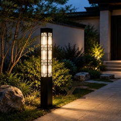 Đèn Cột Cảnh Quan LXL — CNC Hoa Văn Thọ  LXL28