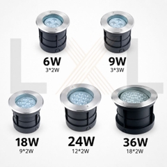 Đèn Âm Đất LXL-UG03-18W