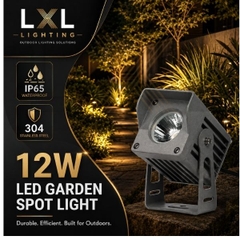 Đèn LED GARDEN SPOT LIGHT LXL-GD09-12W