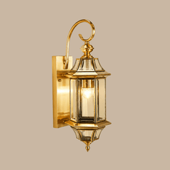 Đèn Gắn Tường Ngoài Trời Lồng Lục Giác Treo Thả LL-GT-001